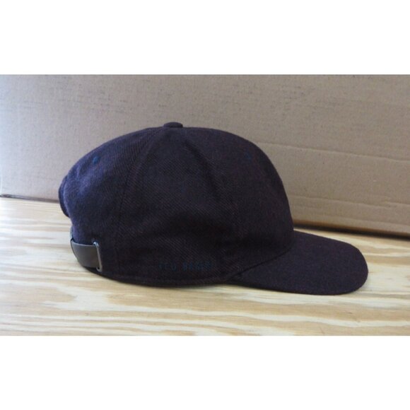 Ted Baker Hat Cap Strap Back Red Wool Blend Strap Back Baseball - Picture 5 of 10